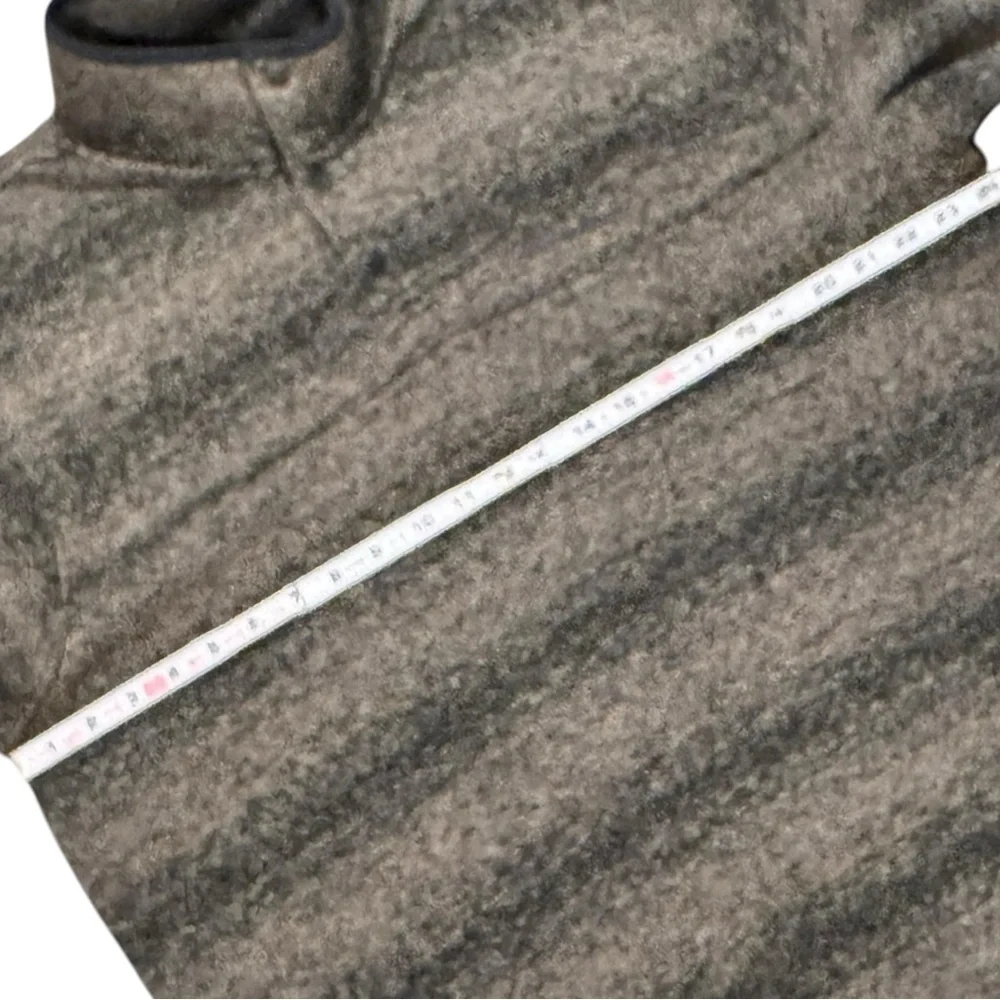 Eddie Bauer Mens XL Striped Fleece Pullover - Picture 8 of 10